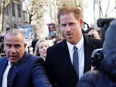 Prince Harry makes surprise appearance in UK court