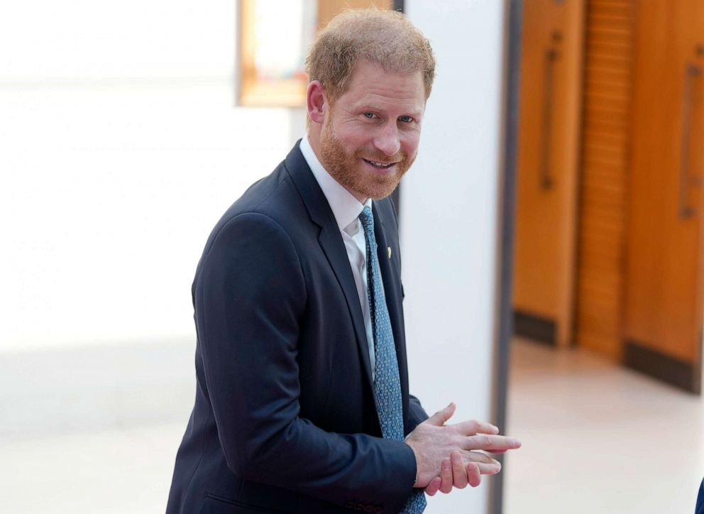 PHOTO: Britain's Prince Harry arrives to attend the WellChild Awards ceremony in London, Sept. 7, 2023.