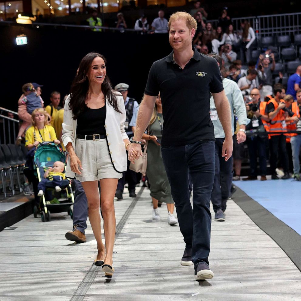 VIDEO: Prince Harry, Meghan attend wheelchair basketball game at 2023 Invictus Games