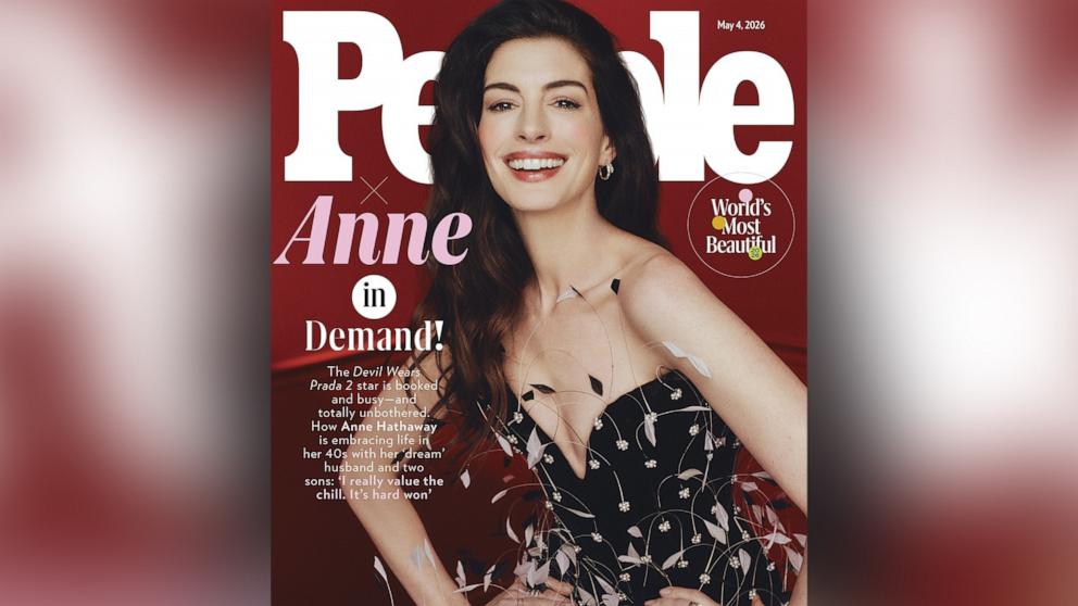 PHOTO: Anne Hathaway on the cover of People Magazine.
