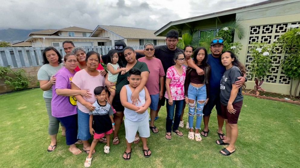 PHOTO: The Jose family talked with ABC's "Good Morning America" about the loss in Lahaina and the close-knit community.