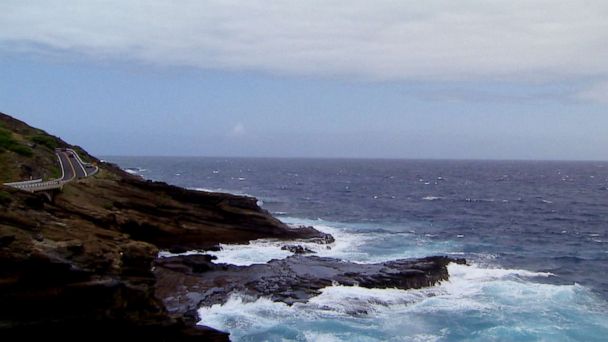 Rescue Of Couple Who Slipped Off Hawaiian Cliff Into Ocean