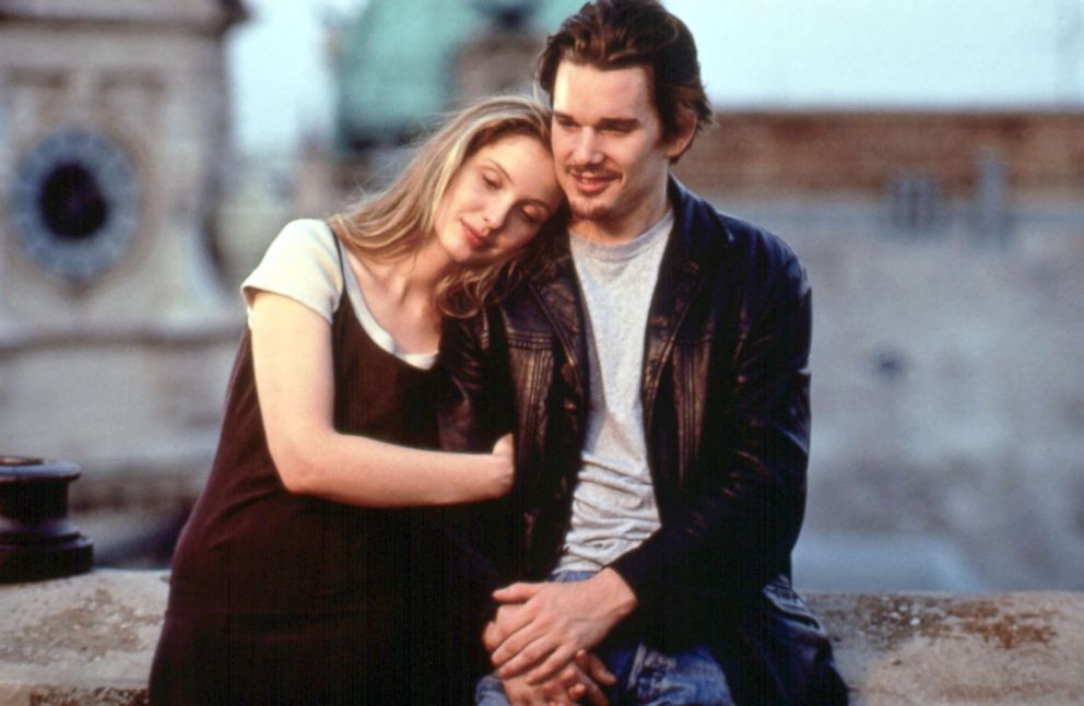 PHOTO: Julie Delpy and Ethan Hawke in a scene from "Before Sunrise."