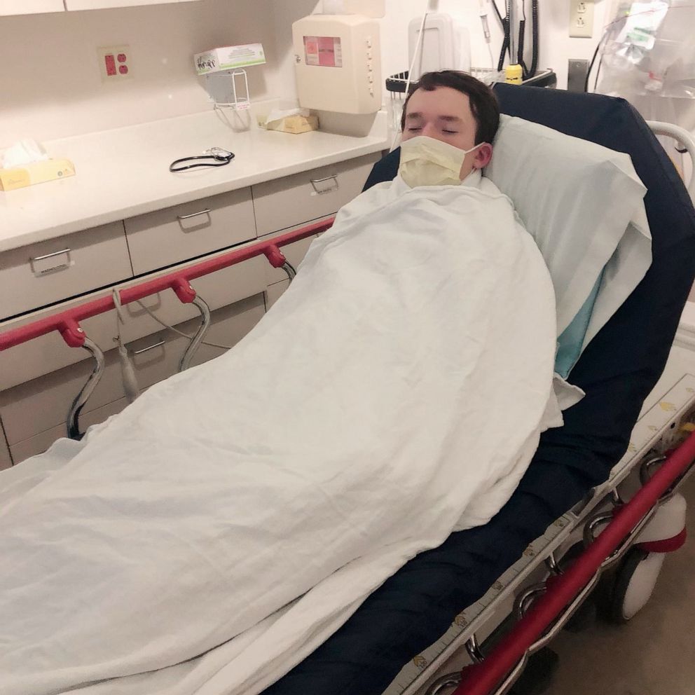This 18-year-old fell seriously ill after testing positive for COVID-19 