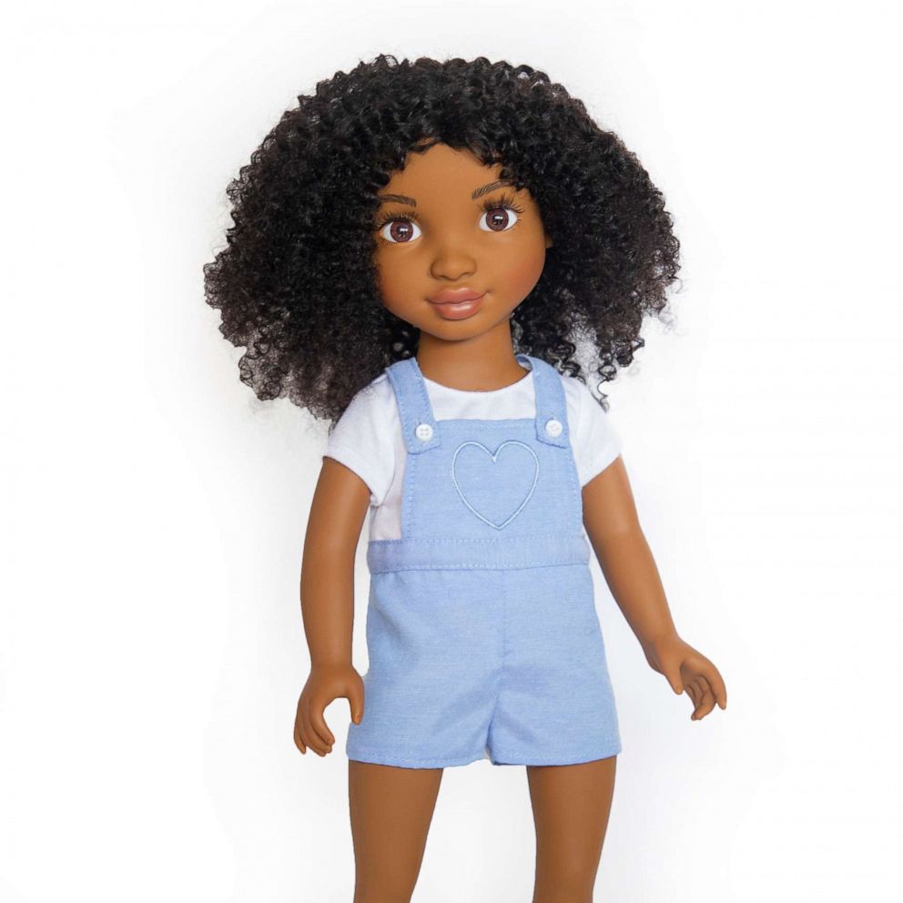 PHOTO: A doll named "Zoe," who rocks her natural hair, is part of the Healthy Roots Dolls company and is empowering young Black girls across the country.