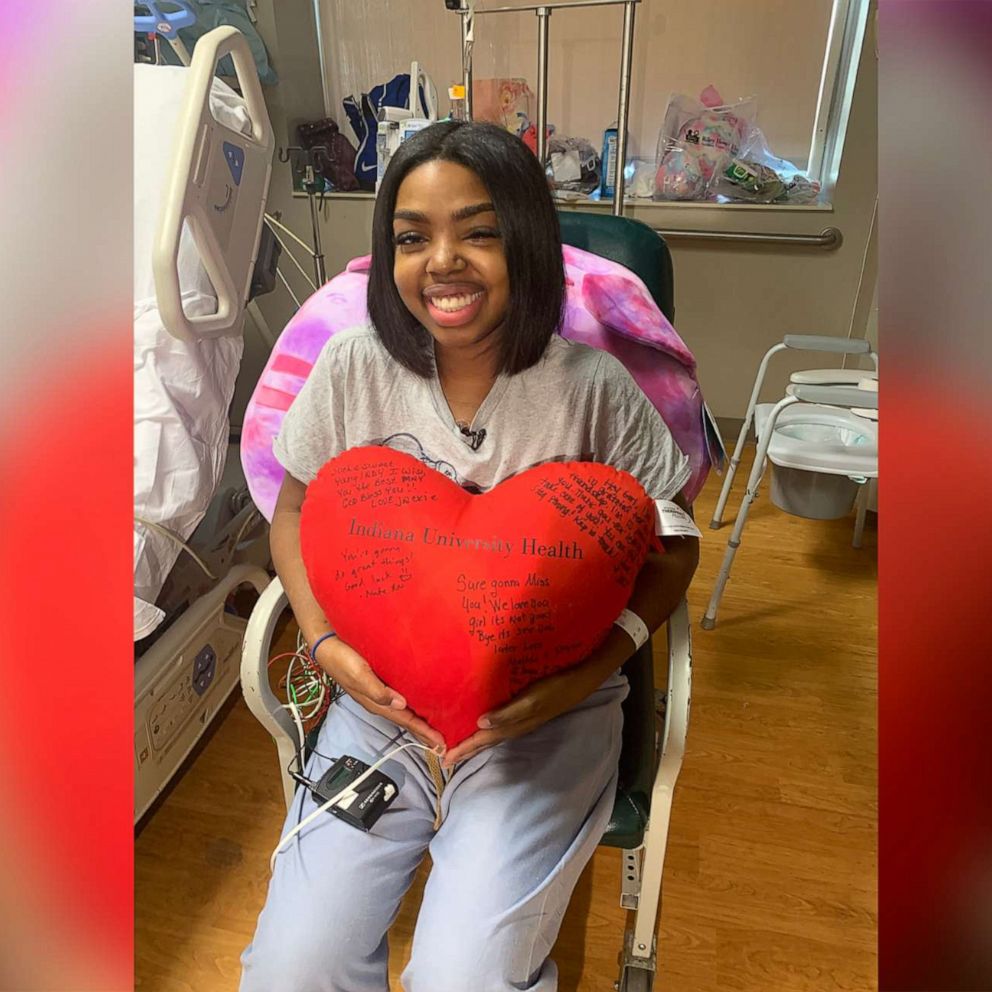 VIDEO: 24-year-old woman gets a new heart after suffering from a heart attack at 14 