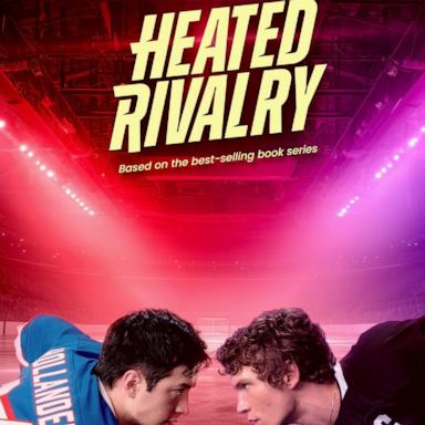 PHOTO: Key art for "Heated Rivalry" featuring Hudson Williams and Connor Storrie.