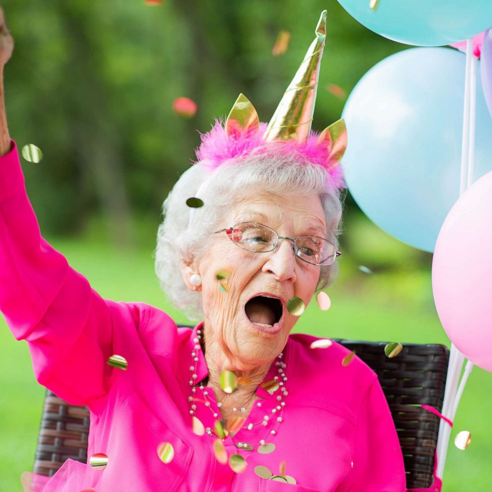 VIDEO: This grandma's 99th birthday photo shoot is goals 
