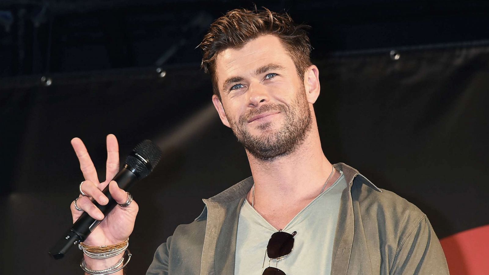 PHOTO: Chris Hemsworth attends an event on Nov. 23, 2019, in Chiba, Japan.