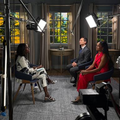 PHOTO: Deborah Roberts, Gabrielle Henry and Joseph Ciacco are shown here in an interview that aired on "Good Morning America" on Sept. 24, 2026.