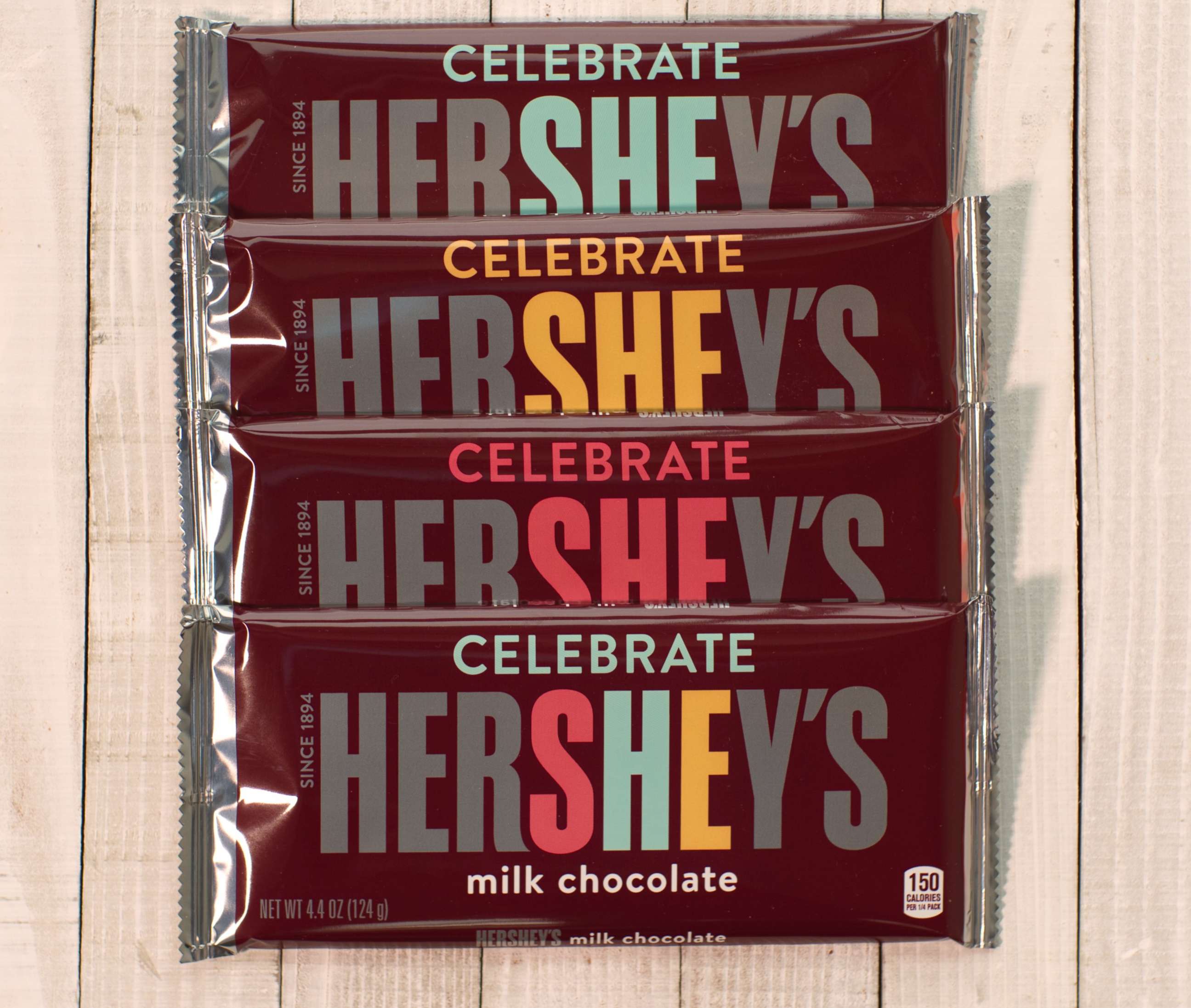 PHOTO: Hershey's created a limited-edition label for International Women's Day.