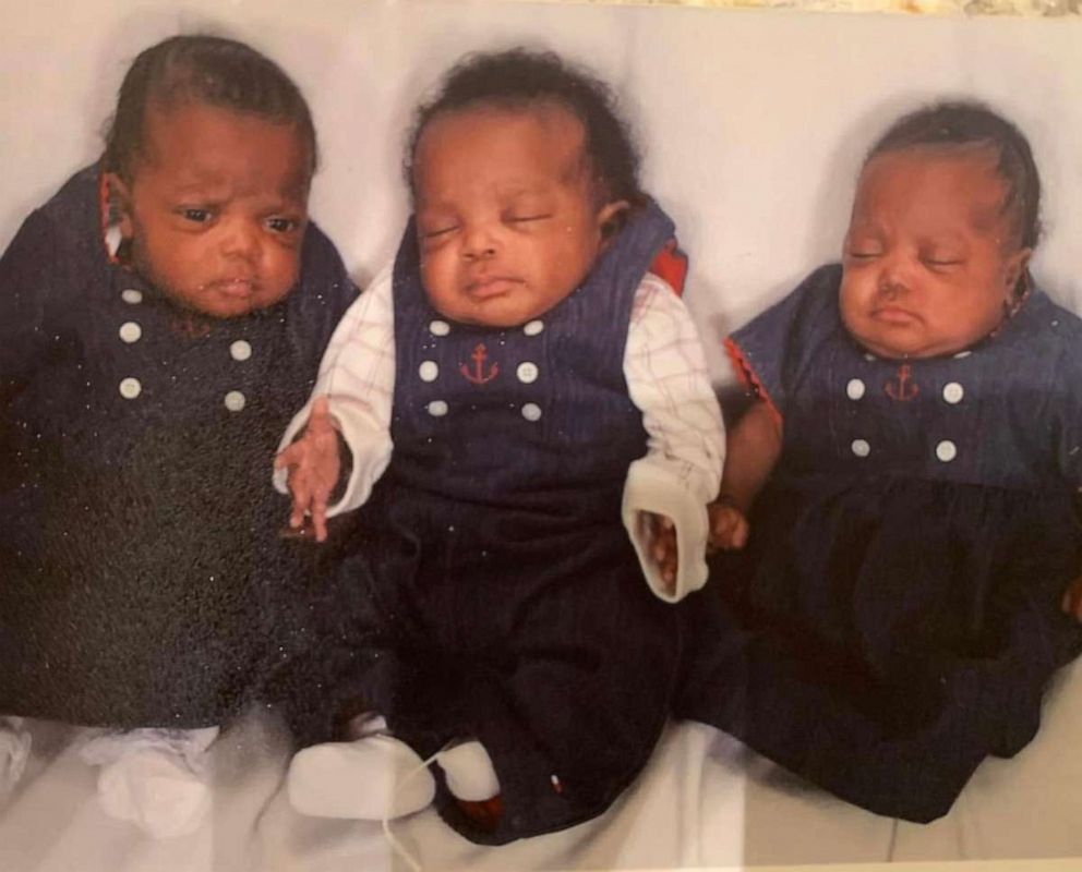 PHOTO: Morgan Hicks and her triplet siblings Sanai Hicks and Tony Hicks Jr. were all born at 27 weeks on Feb. 2, 2005 and had to stay in the neonatal intensive care unit for at least two months before they could go home.