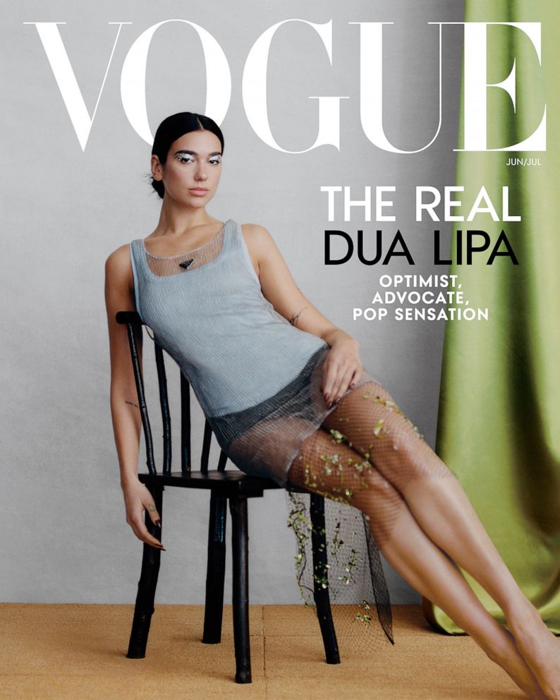 PHOTO: Dua Lipa is starring on the cover of Vogue's latest June/July 2022 issue. The singer opens up about everything from her relationship with spirituality to new music.