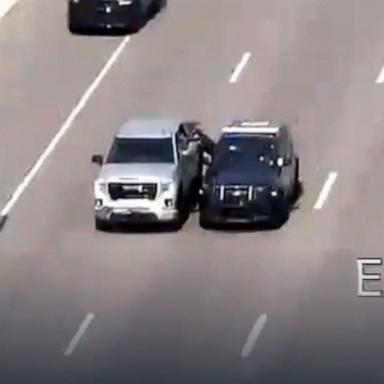 PHOTO: Macomb County Deputy Sheriffs Anthony Gross and Nicole Miron rescued a motorist who experienced a medical emergency while driving on a busy highway. The high-stakes rescue was on camera.