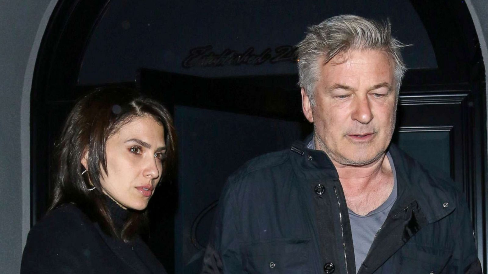 PHOTO: Hilaria Baldwin and Alec Baldwin are seen on Feb. 28, 2020 in Los Angeles.