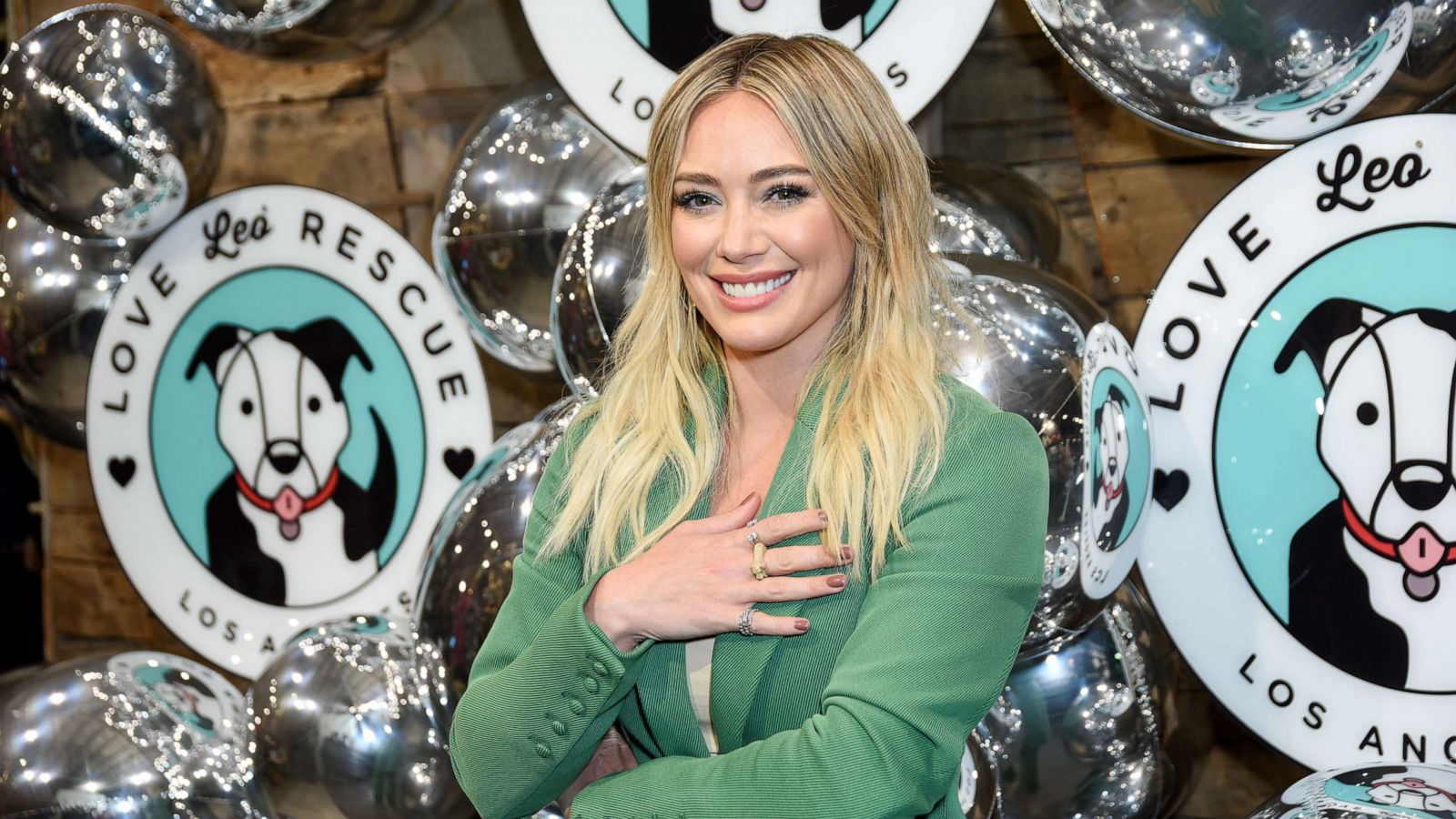 PHOTO: Hilary Duff attends Love Leo Rescue's 2nd annual Cocktails for a Cause at Rolling Greens Los Angeles, Nov. 6, 2019, in Los Angeles.