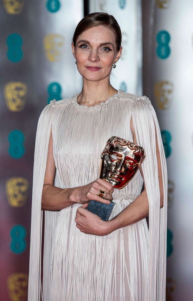PHOTO: Hildur Gudnadottir attends the EE British Academy Film awards 2020 after party at the Grosvenor House Hotel in London, Feb. 2, 2020.