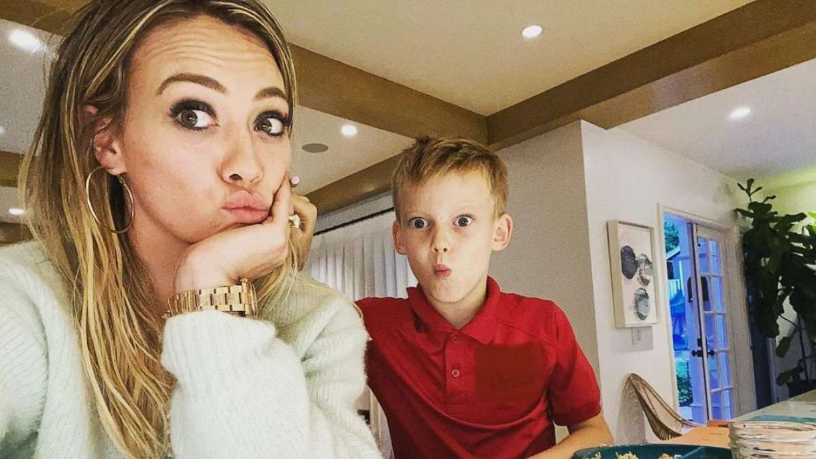 Hilary Duff admits her 2nd grade sons homework terrifies her - ABC News