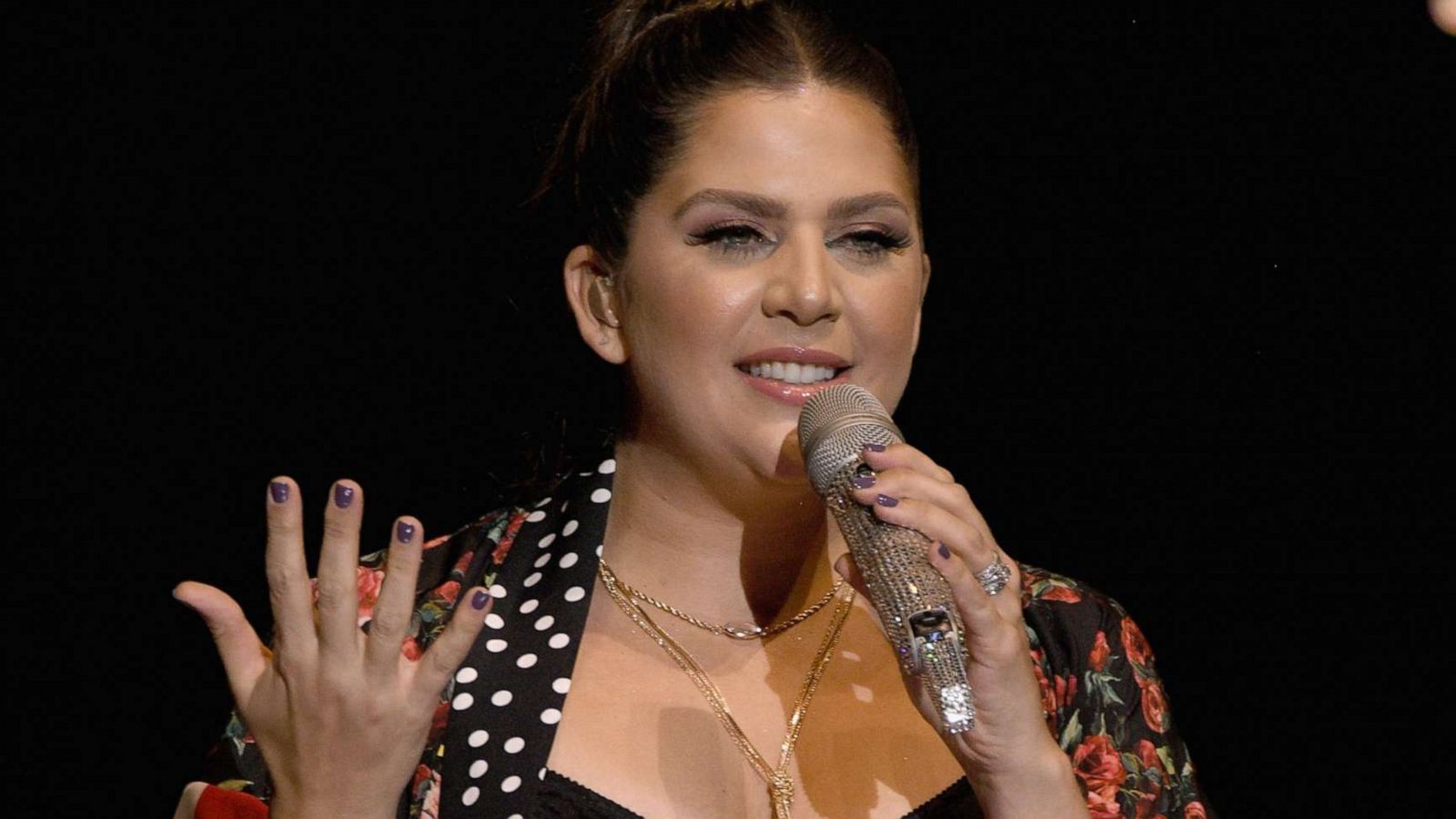 PHOTO: Singer Hillary Scott of Lady A performs onstage during "What a Song Can Do" tour at Northwell Health at Jones Beach Theater on July 30, 2021, in Wantagh, New York.