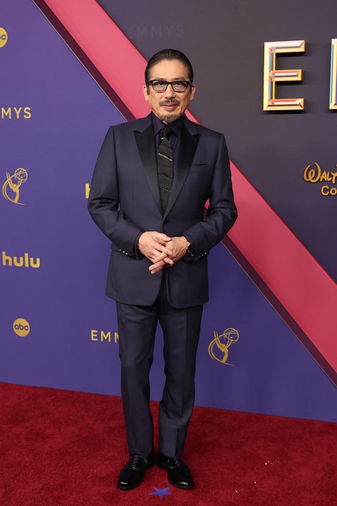 PHOTO: Hiroyuki Sanada attends the 76th Primetime Emmy Awards, Sept. 15, 2024, in Los Angeles.