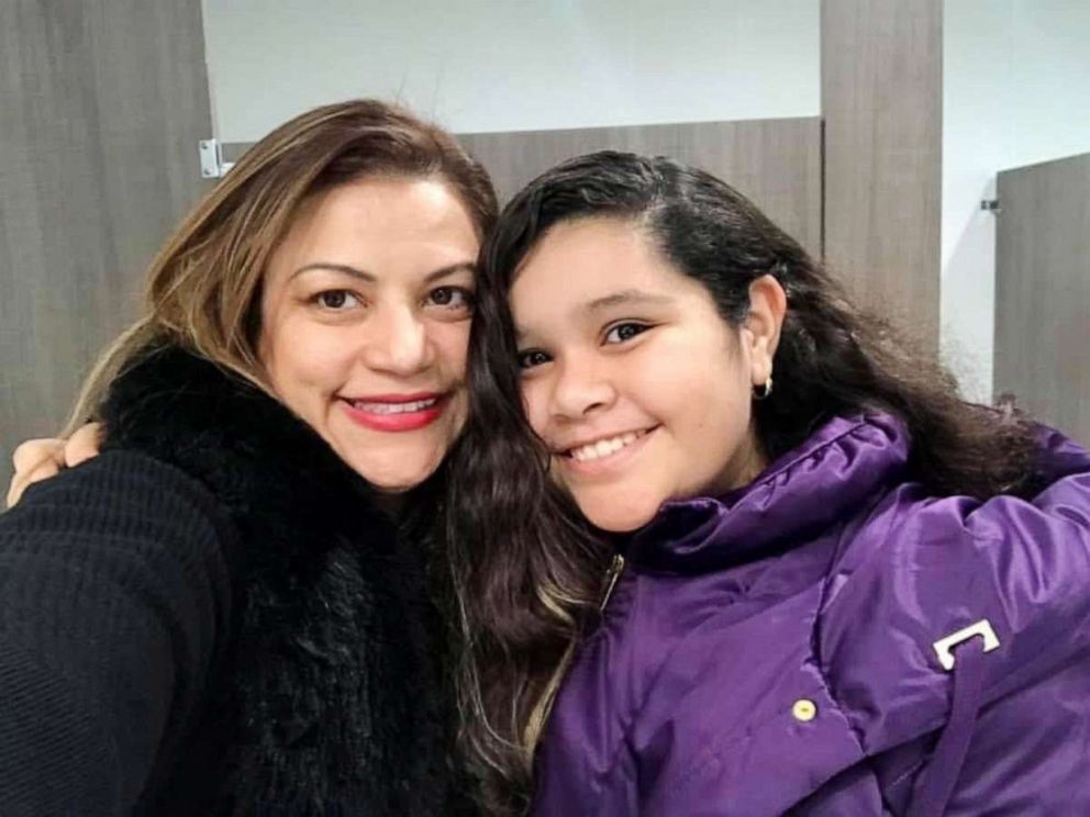 PHOTO: Maria Luisa Gallegos is pictured alongside her 13 year old daughter in this undated photo.