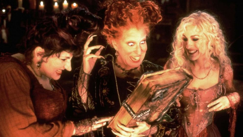 PHOTO: The Sanderson Sisters are 17th century witches who were conjured up by unsuspecting pranksters in present-day Salem, in the movie, "Hocus Pocus."