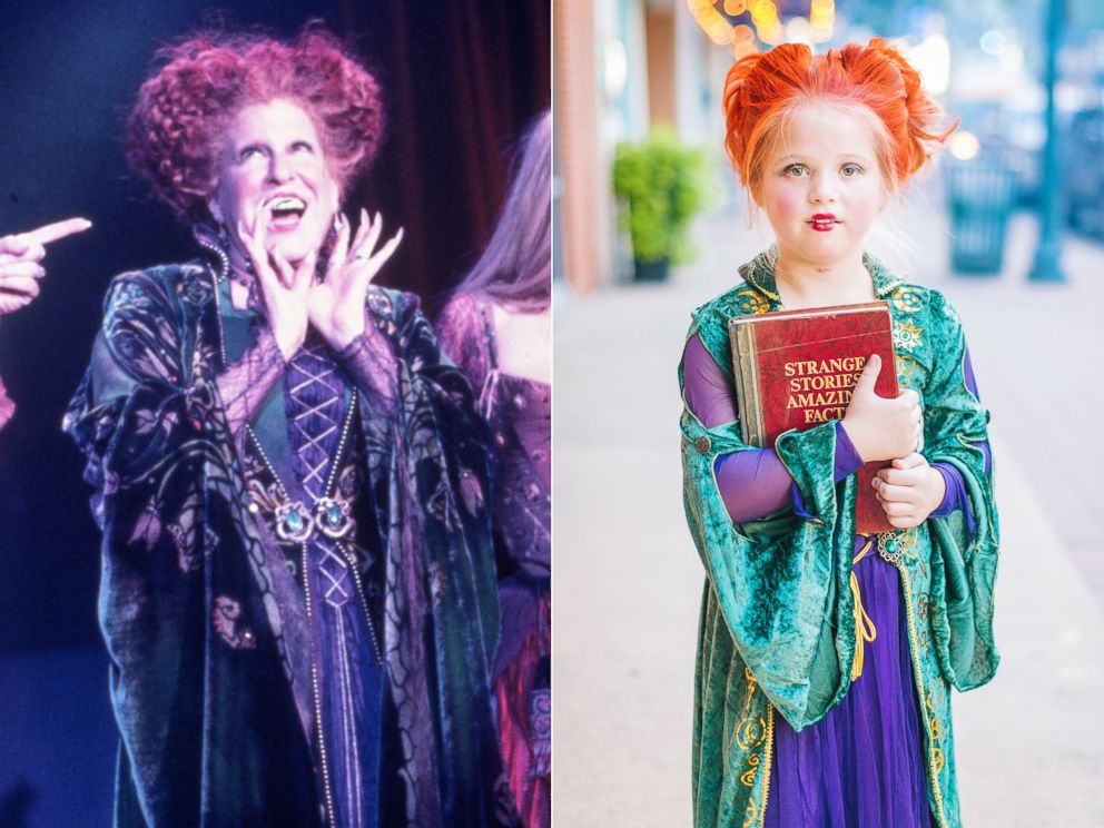 PHOTO: Maddi Grabenstein, 8, dresses as Winifred Sanderson for Halloween.