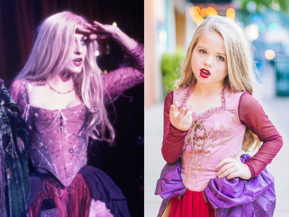 PHOTO: Alli Grabenstein, 8, dresses as Sarah Sanderson for Halloween.