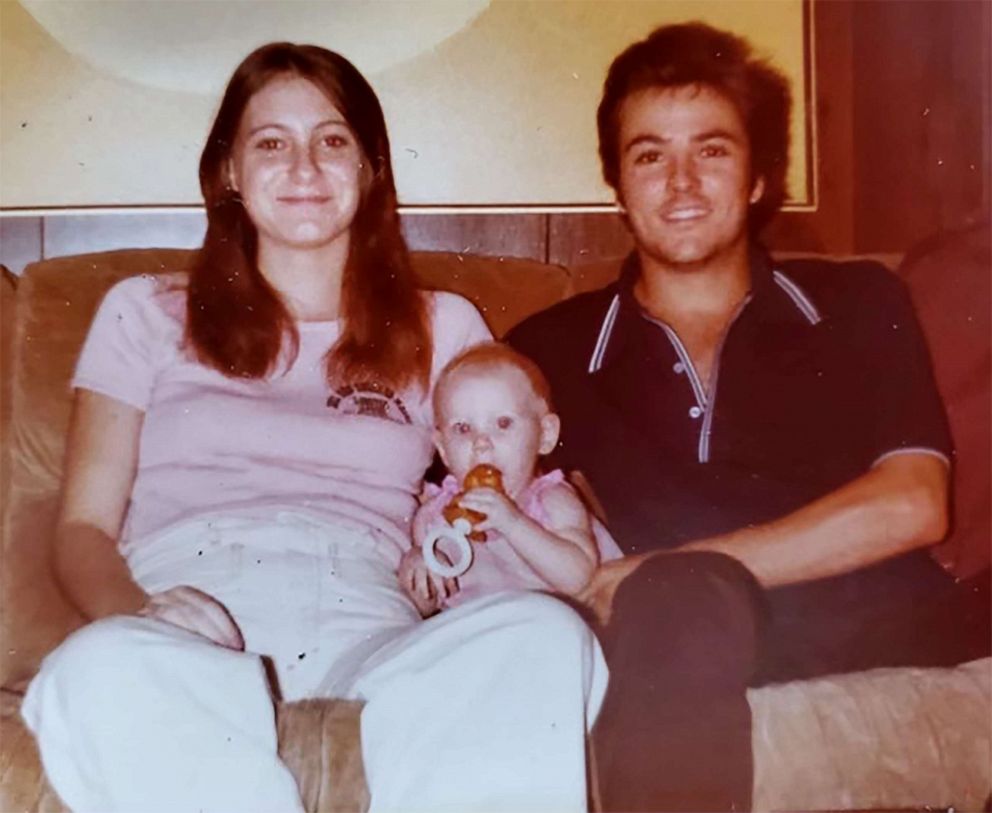 PHOTO: Tina and Harold Clouse with baby Holly in an undated photo. 