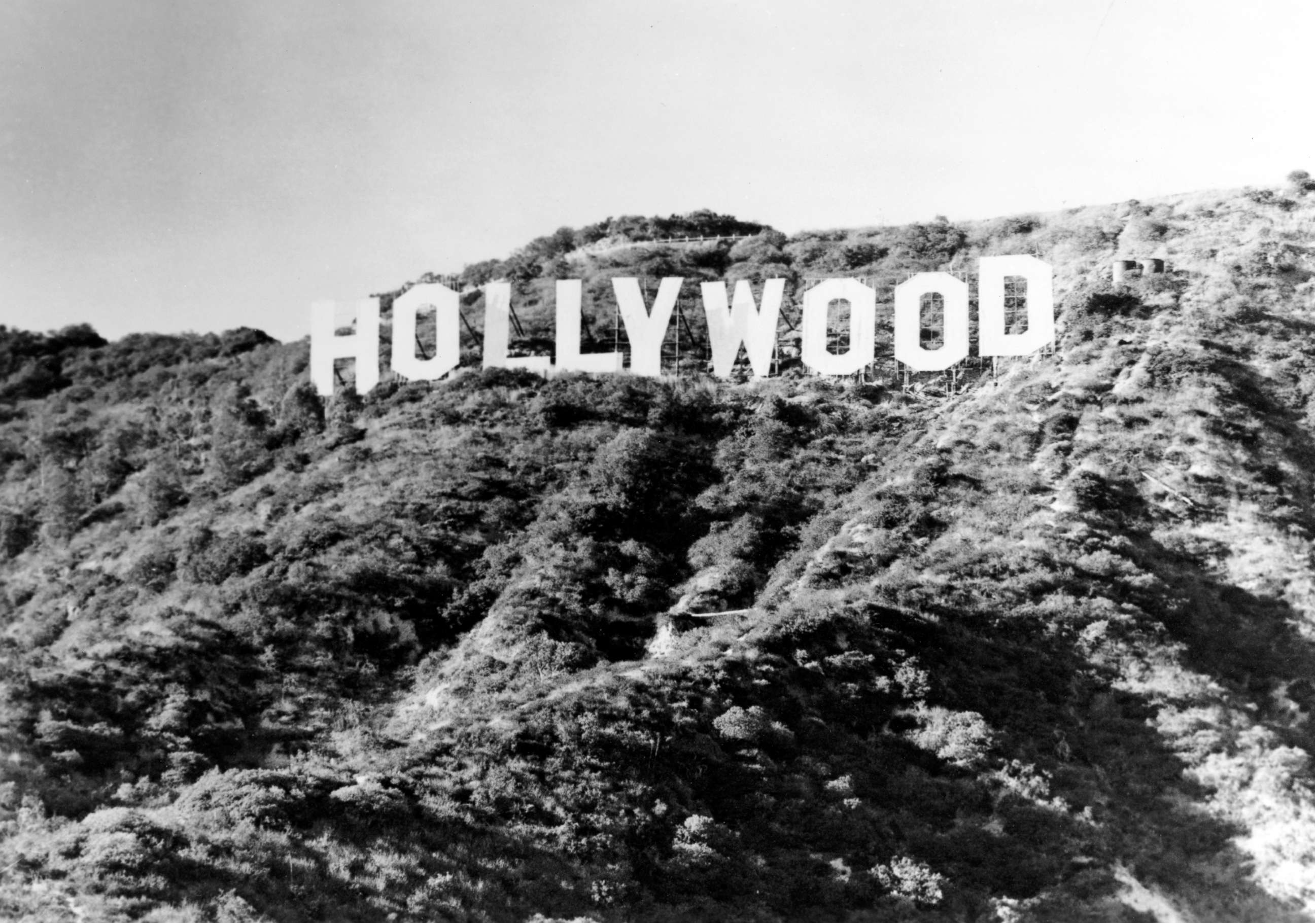 PHOTO: The Hollywood sign is seen here around 1970.