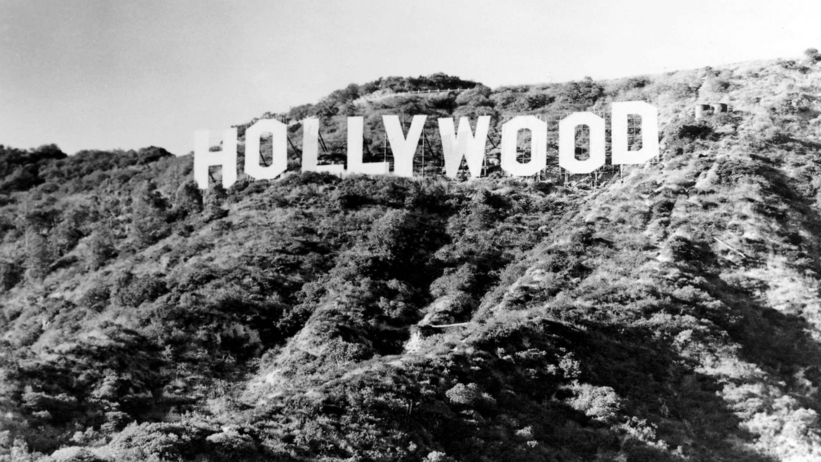 PHOTO: The Hollywood sign is seen here around 1970.