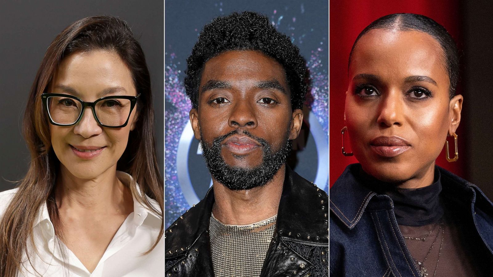 PHOTO: Michelle Yeoh, Chadwick Boseman and Kerry Washington are among Hollywood Walk of Fame's 2024 class.