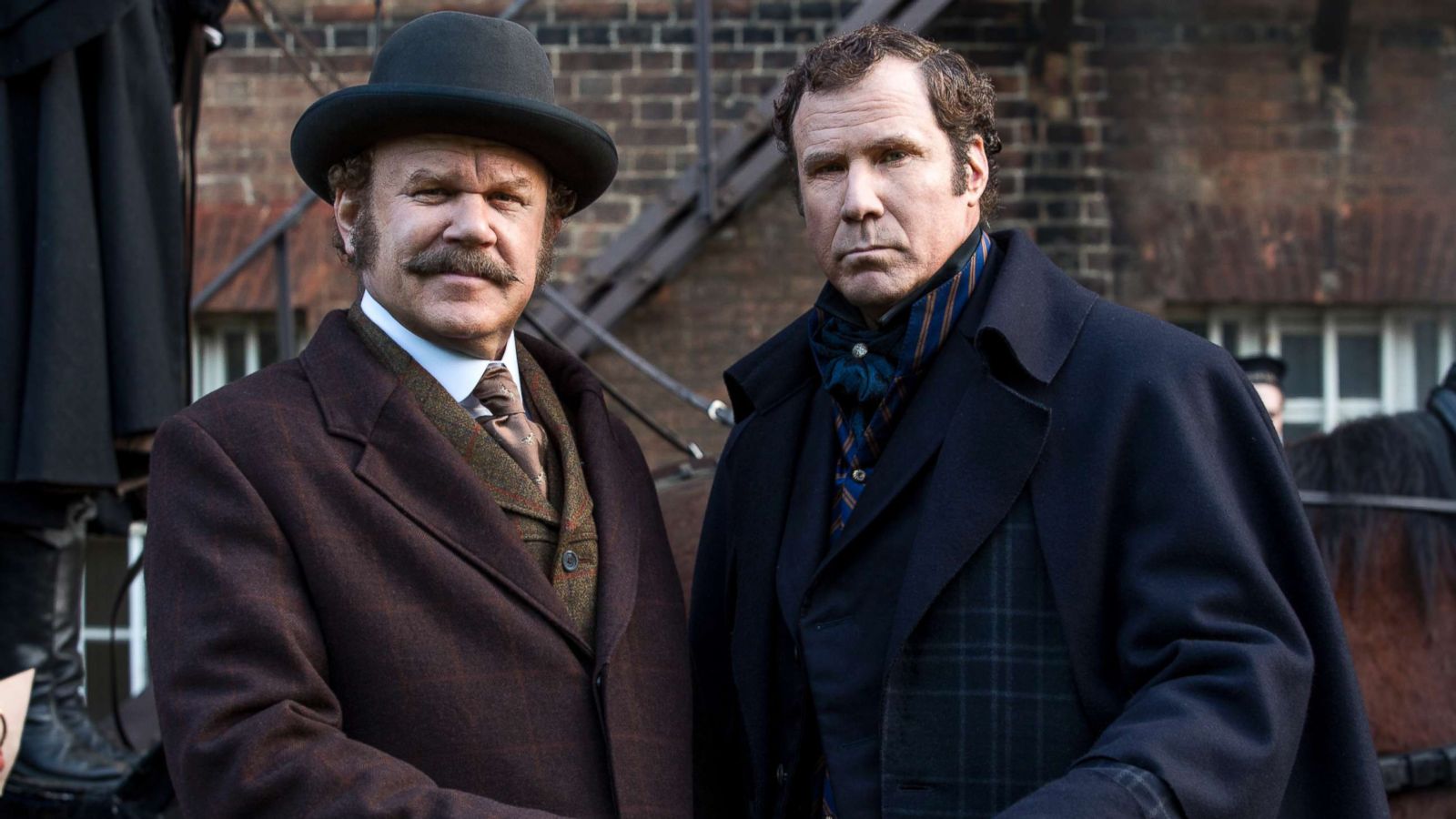 PHOTO: Will Ferrell, as Sherlock Holmes, and John C. Reilly, as Watson, in a scene from "Holmes and Watson."