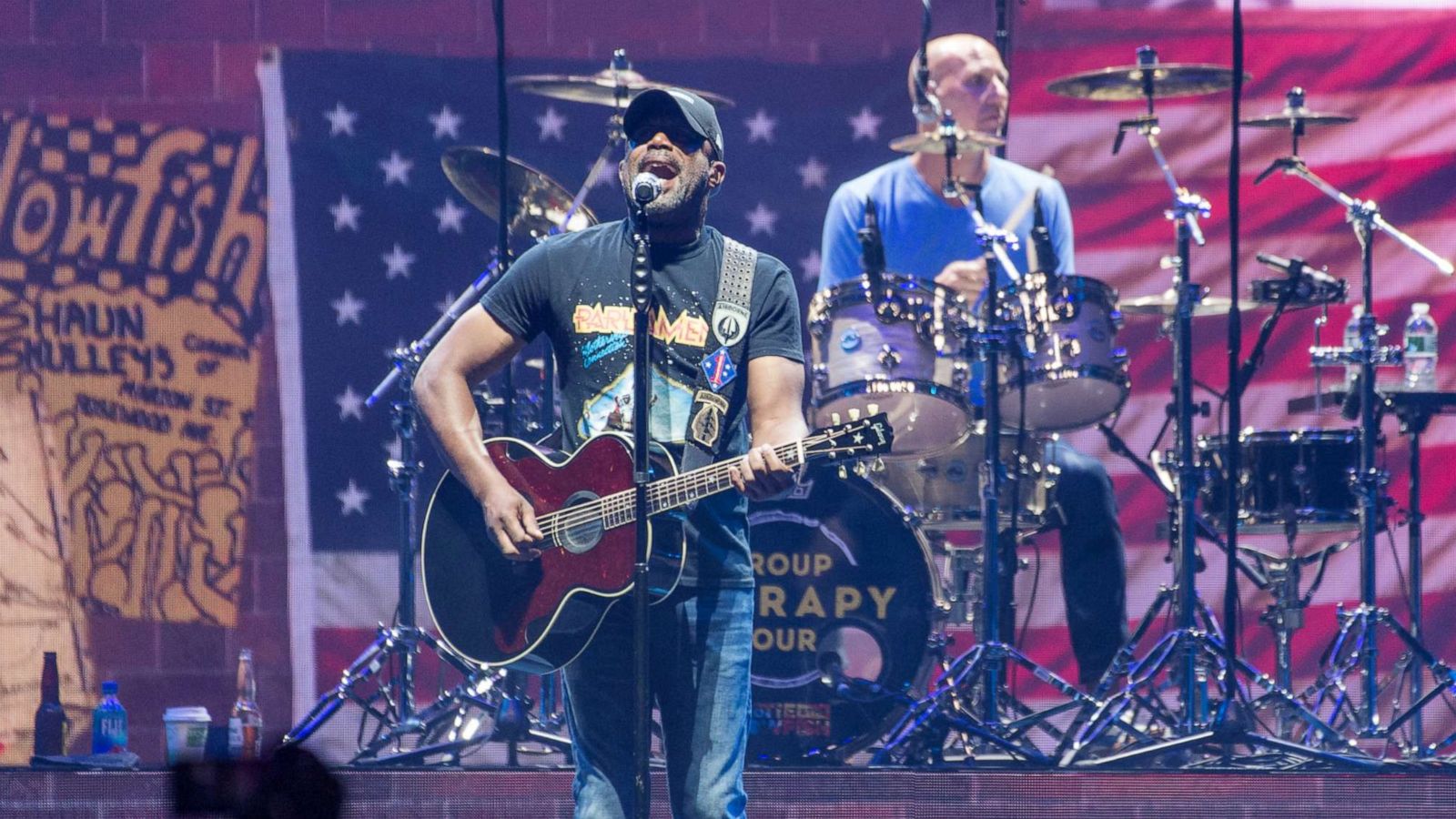 PHOTO: Darius Rucker of Hootie & the Blowfish performs at Madison Square Garden on August 10, 2019 in New York City.