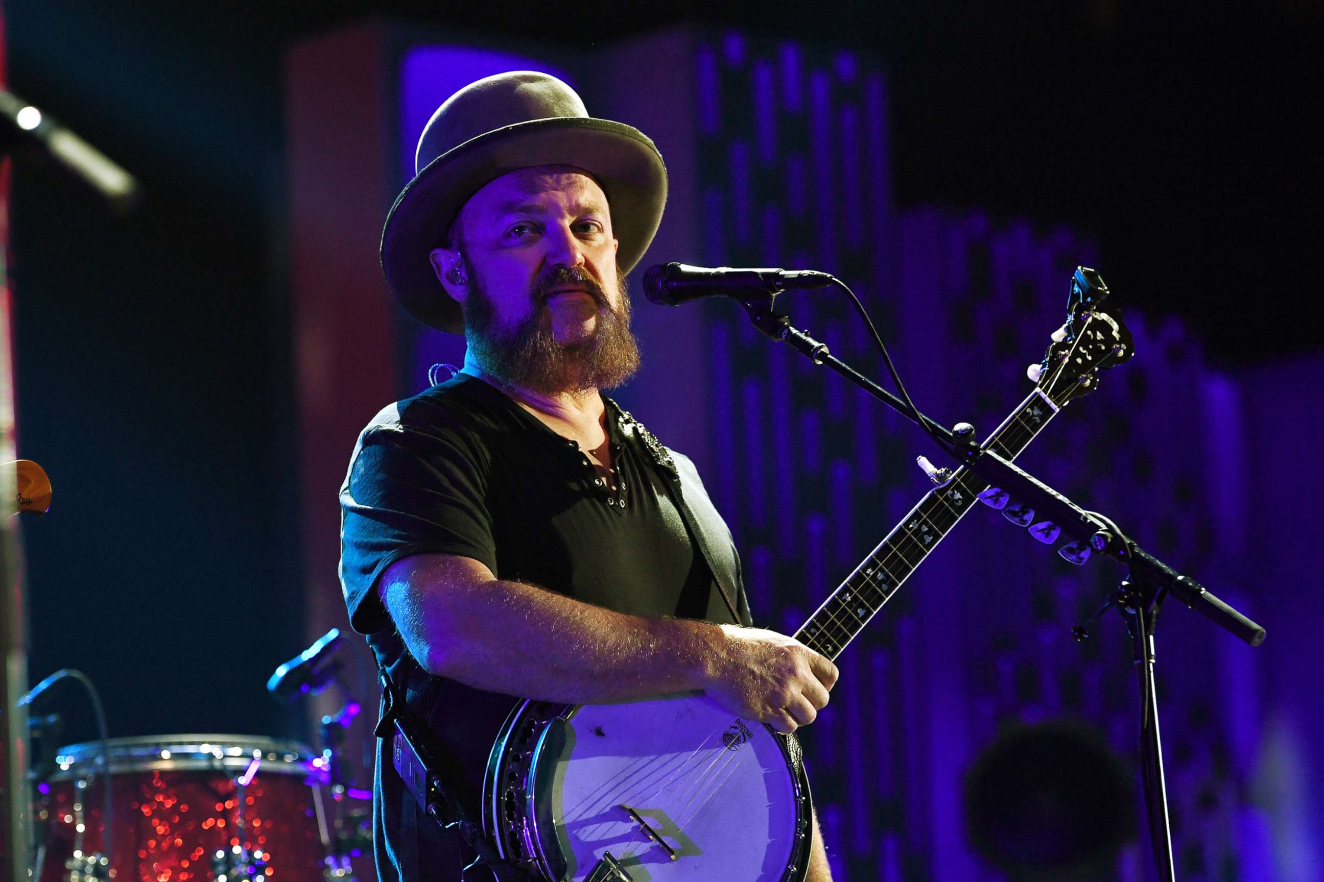 PHOTO: John Driskell Hopkins of Zac Brown Band performs onstage during the 2019 iHeartRadio Music Festival at T-Mobile Arena, Sept. 21, 2019, in Las Vegas.