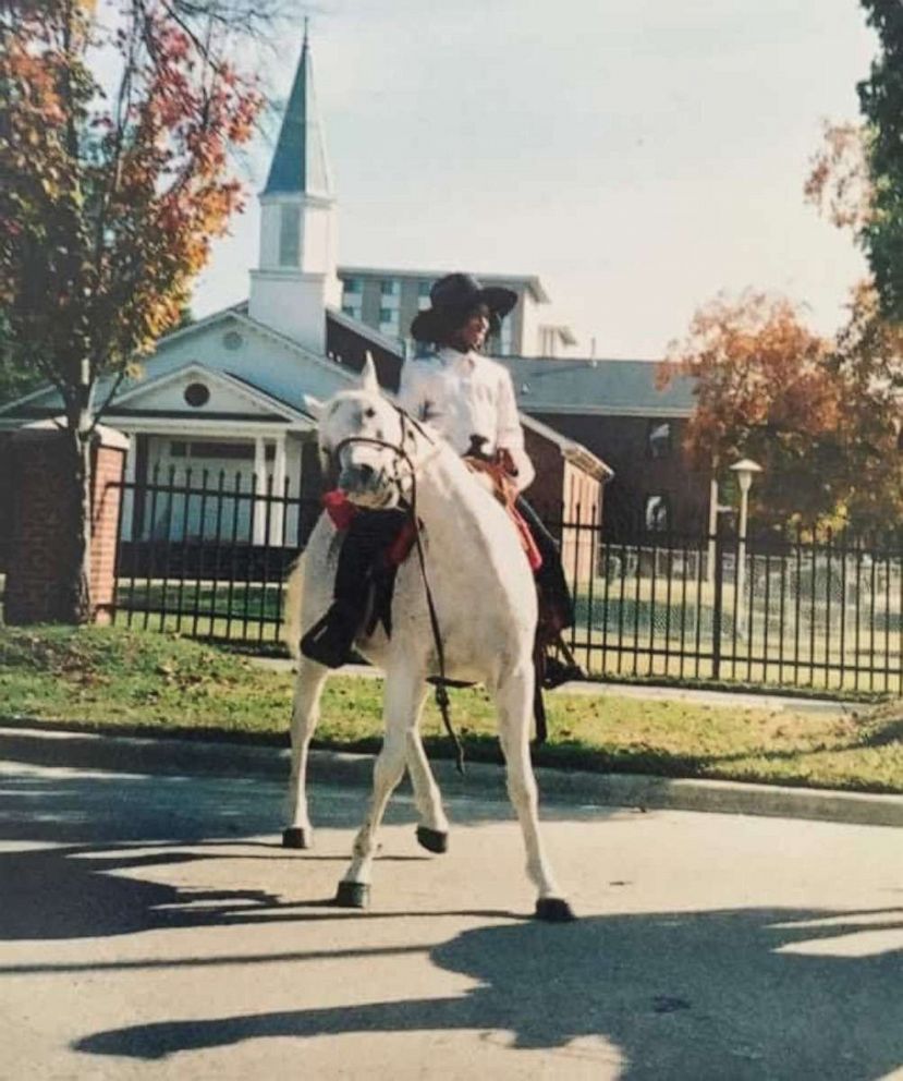 PHOTO: Caitlin Gooch, 28, founded Saddle Up and Read to inspire kids to read more."