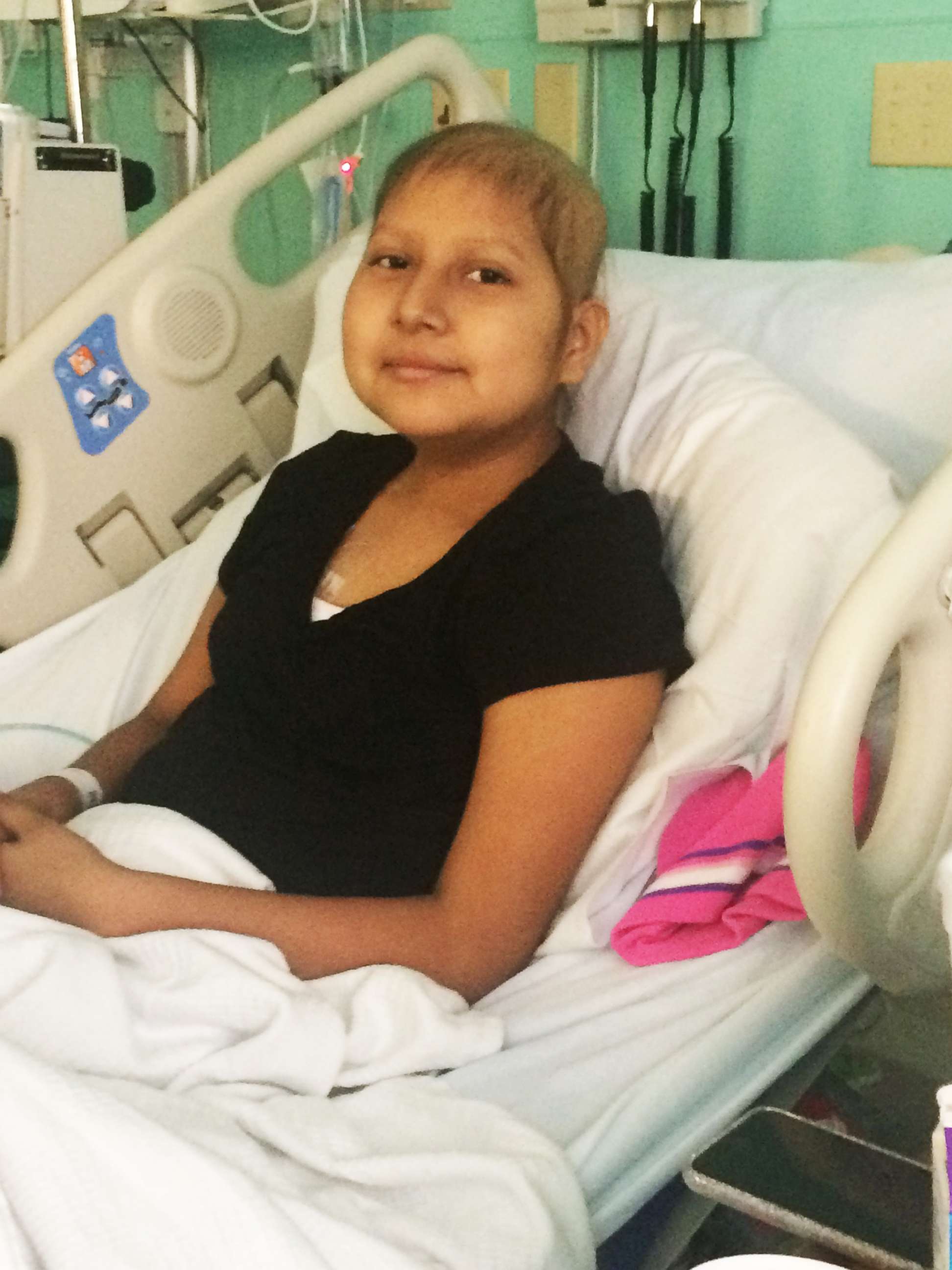 PHOTO: Ixcell Perez, 14, is being treated for leukemia at Duke University Hospital in North Carolina.