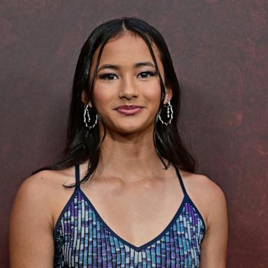 PHOTO: Actress Kaylee Hottle attends the world premiere of "Godzilla x Kong: The New Empire" at the TCL Chinese Theater in Hollywood on March 25, 2024.