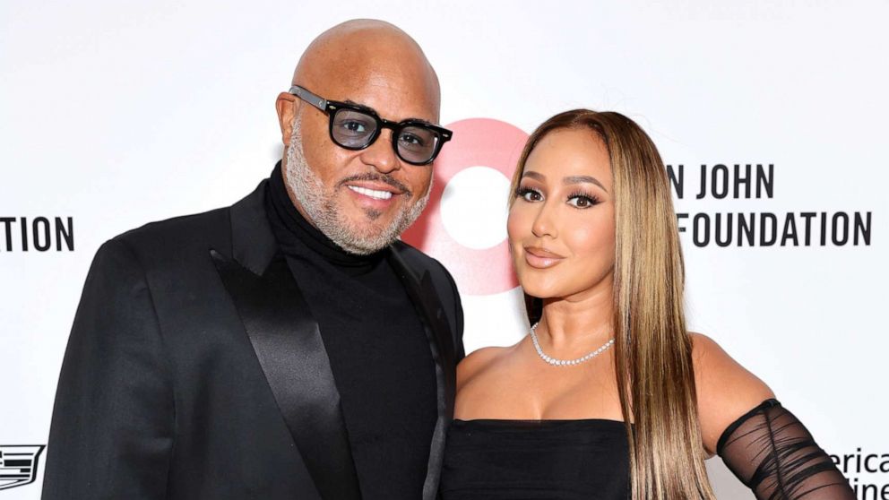 PHOTO: Israel Houghton and Adrienne Bailon on March 27, 2022 in West Hollywood, Calif.