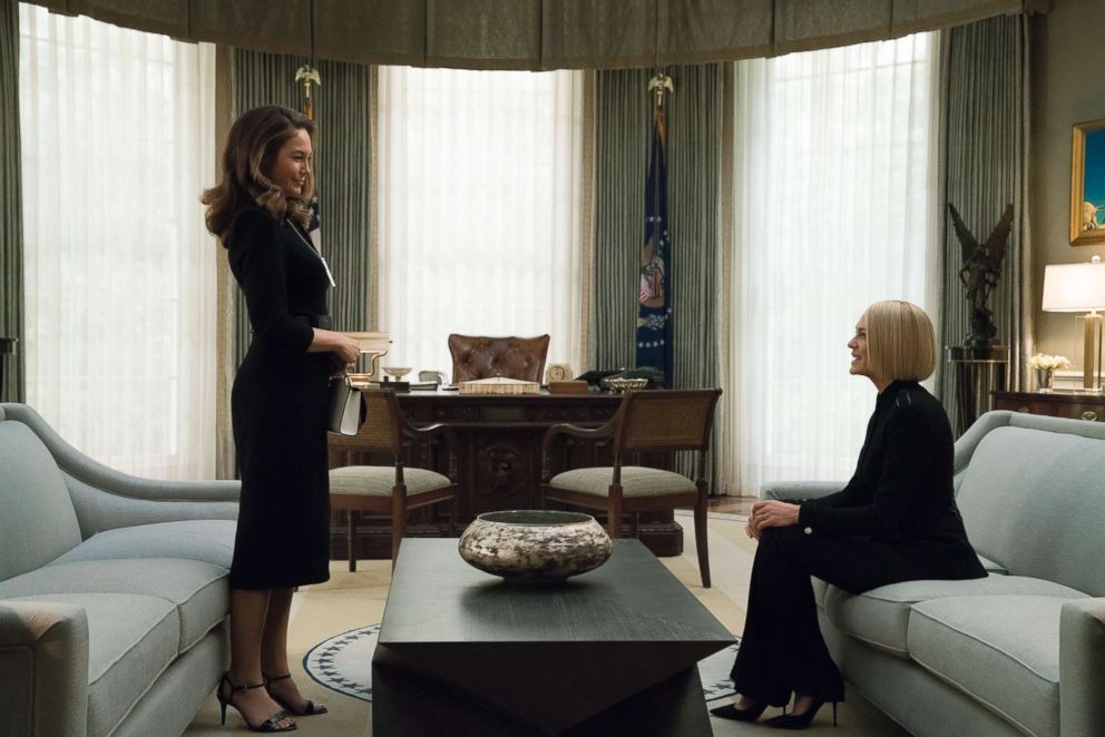 PHOTO: Robin Wright and Diane Lane star in "House Of Cards," season 6.