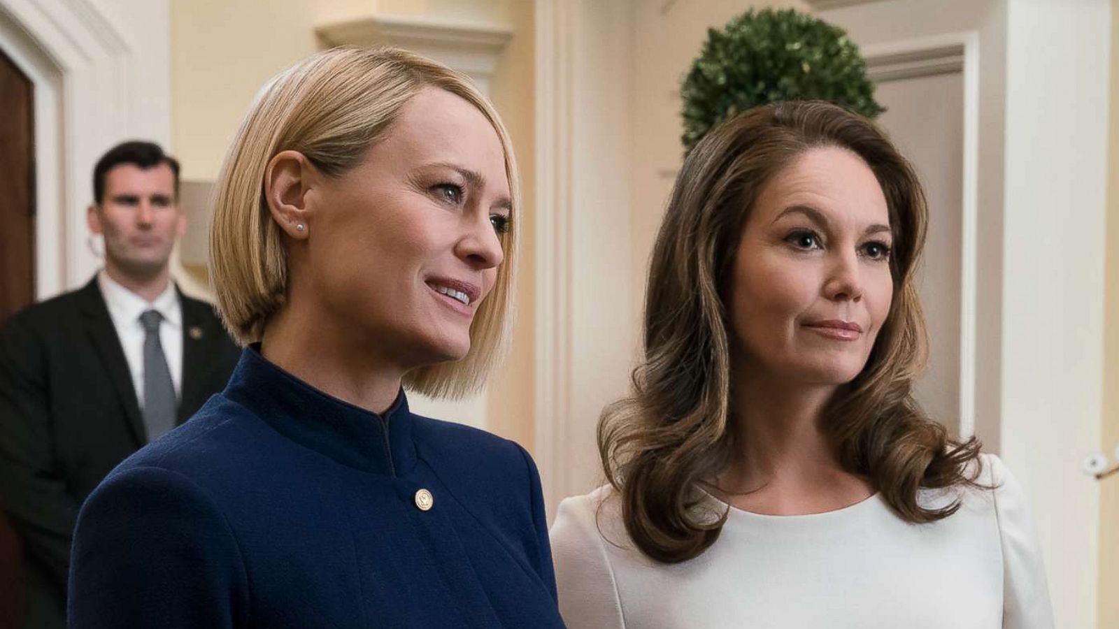 PHOTO: Robin Wright and Diane Lane star in "House Of Cards," season 6.