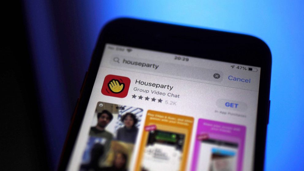 PHOTO: Houseparty app features virtual games to play with friends
