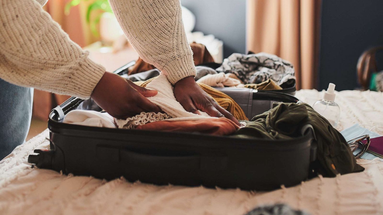 PHOTO: A family is seen packing for a trip in this undated stock photo.