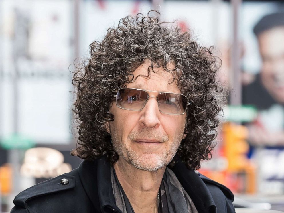 PHOTO: Howard Stern is seen arriving to the ABC studio for GMA, May 9, 2019, in New York.