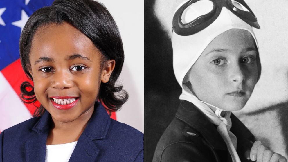 PHOTO: 11 young Girl Scouts were styled as iconic women leaders, including Whoopi Goldberg and Hillary Clinton, in honor of Women's History Month.