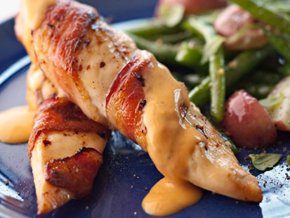 Photo for chicken breast recipe with bacon