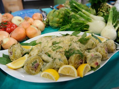 Artichoke Fricassee