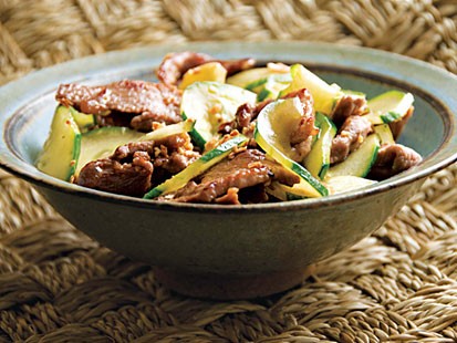 Photo: Stir-Fried Cucumber and Pork with Golden Garlic: Ring in the Chinese New Year With this Classic Dish