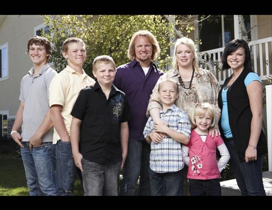 Sister Wives Picture Kody Brown And His Four Sister Wives Return To 