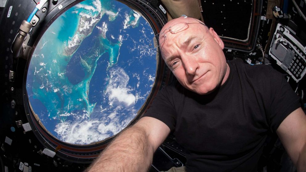 PHOTO: Expedition 44 flight engineer and NASA astronaut Scott Kelly seen inside the Cupola, a special module which provides a 360-degree viewing of the Earth and the International Space Station, July 2015.